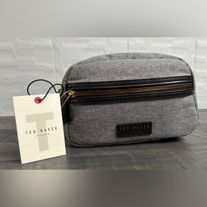 Ted Baker Charcoal Grey Men’s Travel Toiletry Bag